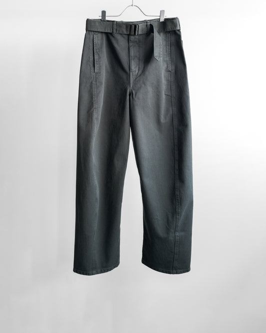 TWISTED BELTED PANTS