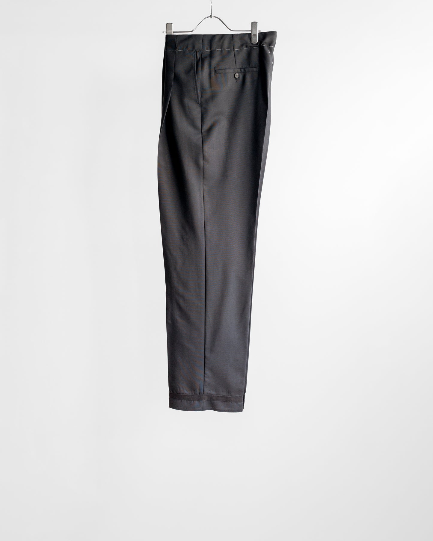 MOHAIR DRAWSTRING TROUSERS