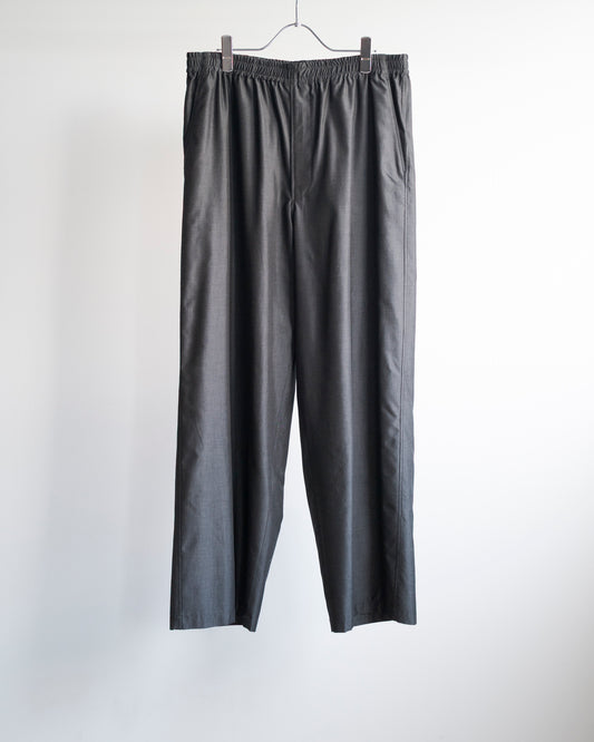 SILK CHAMBRAY TROUSERS