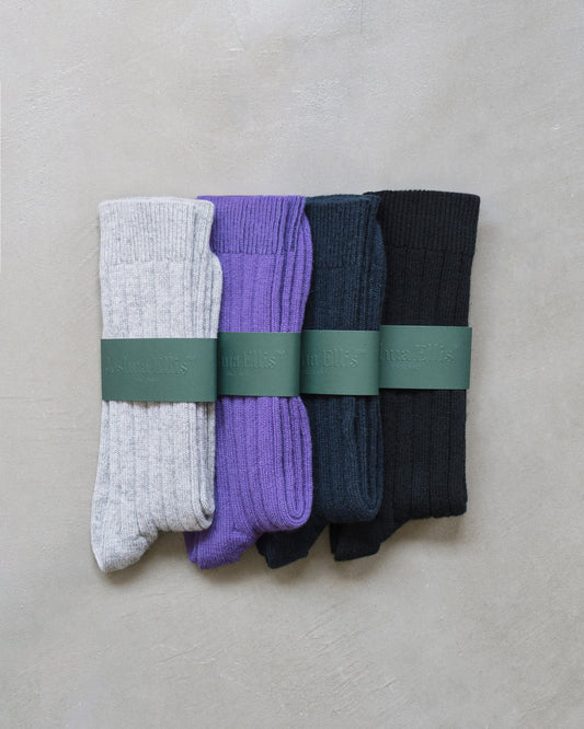 CASHMERE BED SOCKS