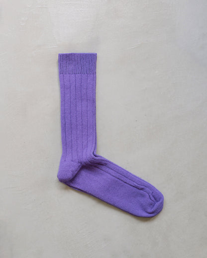 CASHMERE BED SOCKS