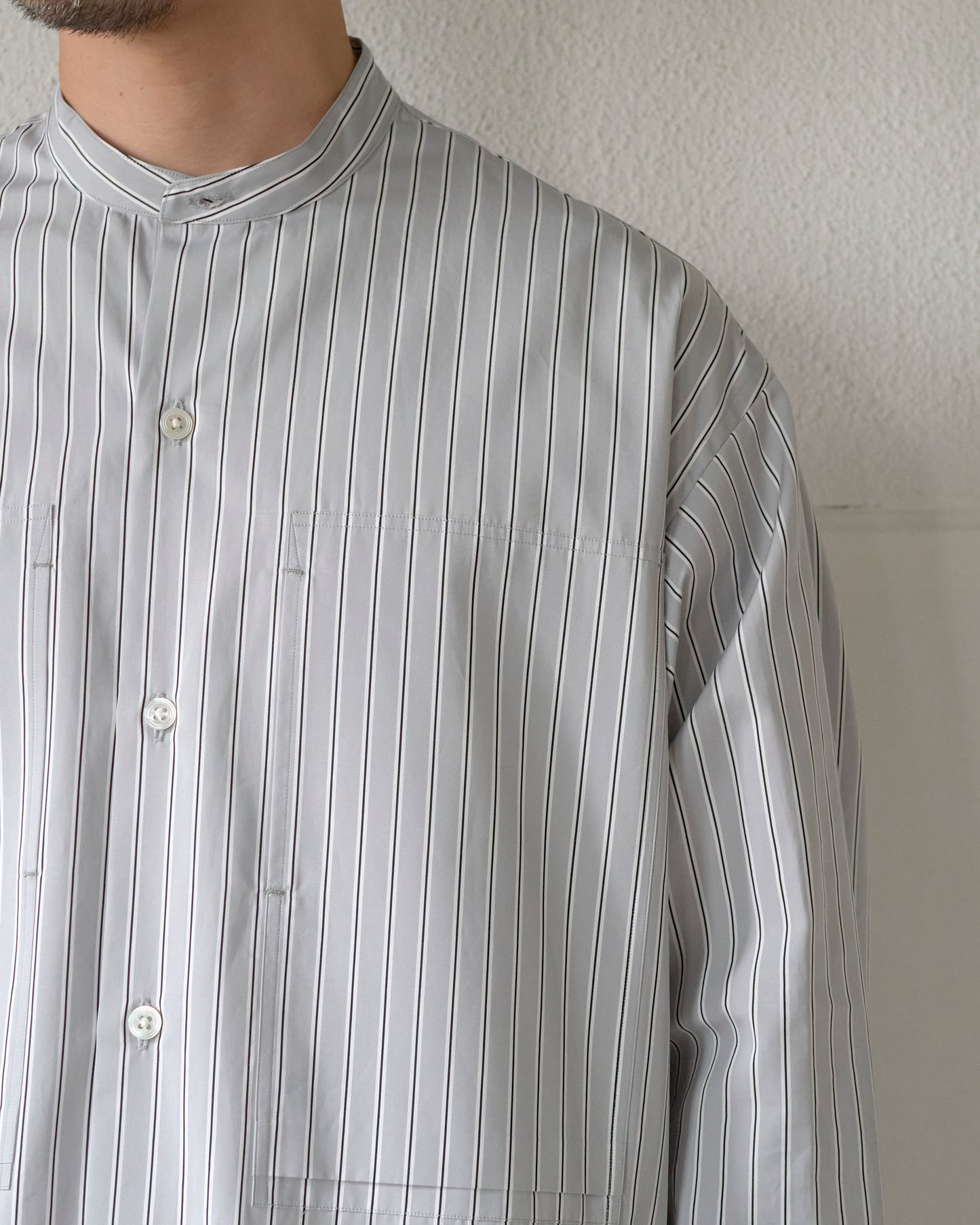 CODY STRIPE SHIRT BLOUSON