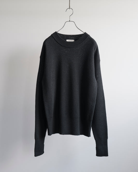 BOXY ROUND NECK SWEATER