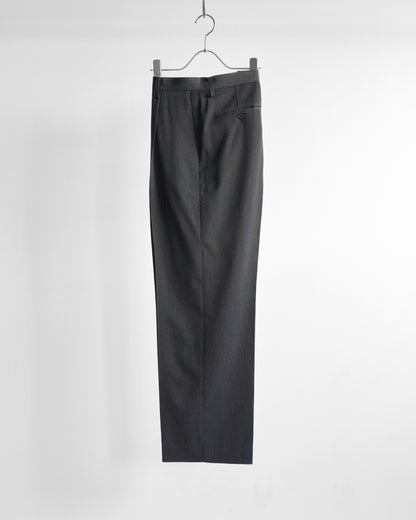WOOL TRICHOTINE TROUSERS