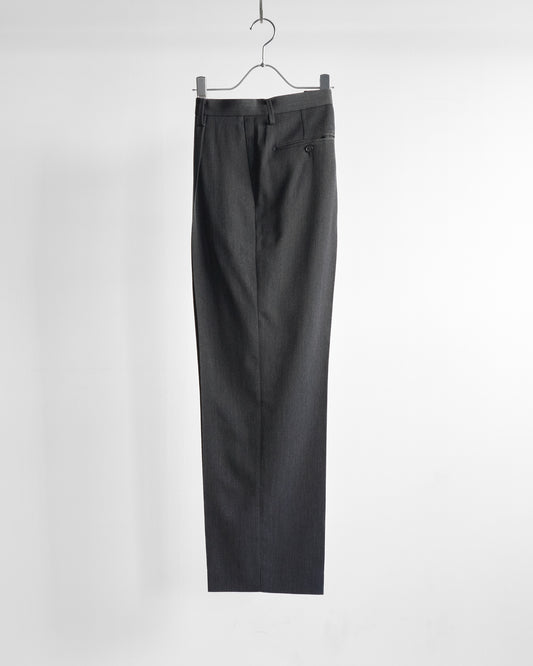 WOOL TRICHOTINE TROUSERS