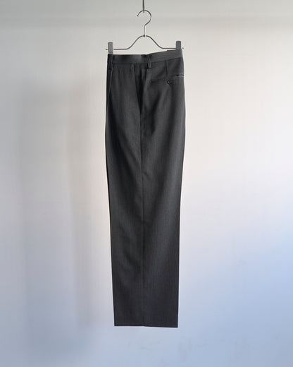 WOOL TRICHOTINE TROUSERS