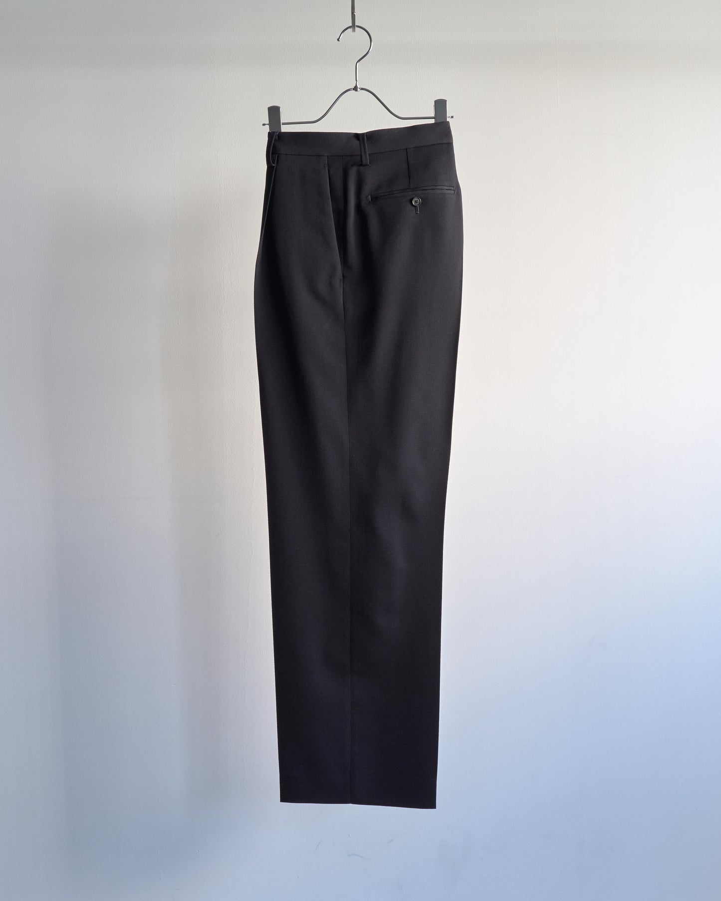 WOOL TRICHOTINE TROUSERS