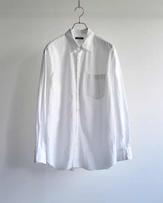 COTTON MILLED LAWN OVERDYE SHIRT