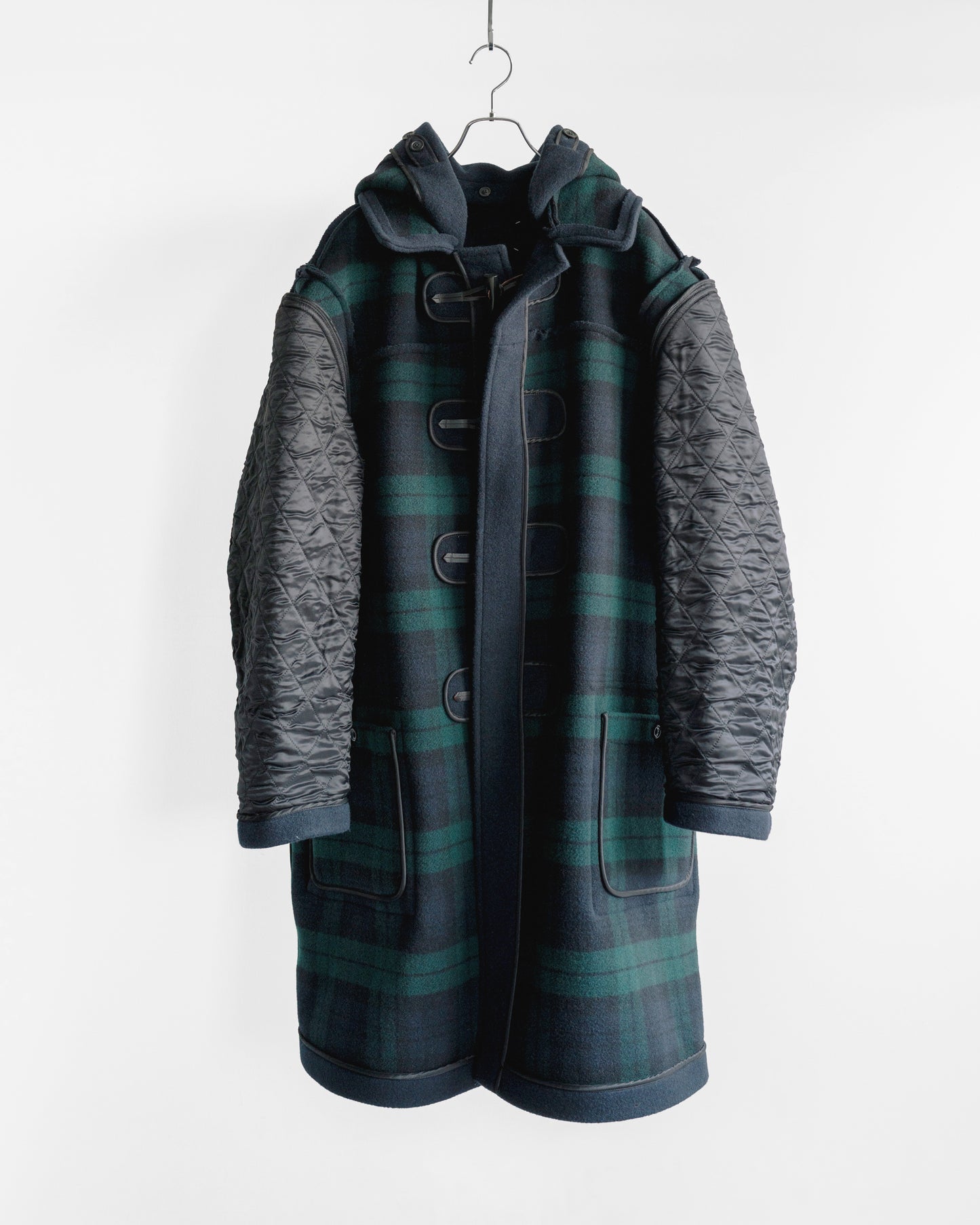 REVERSIBLE DUFFLE COAT