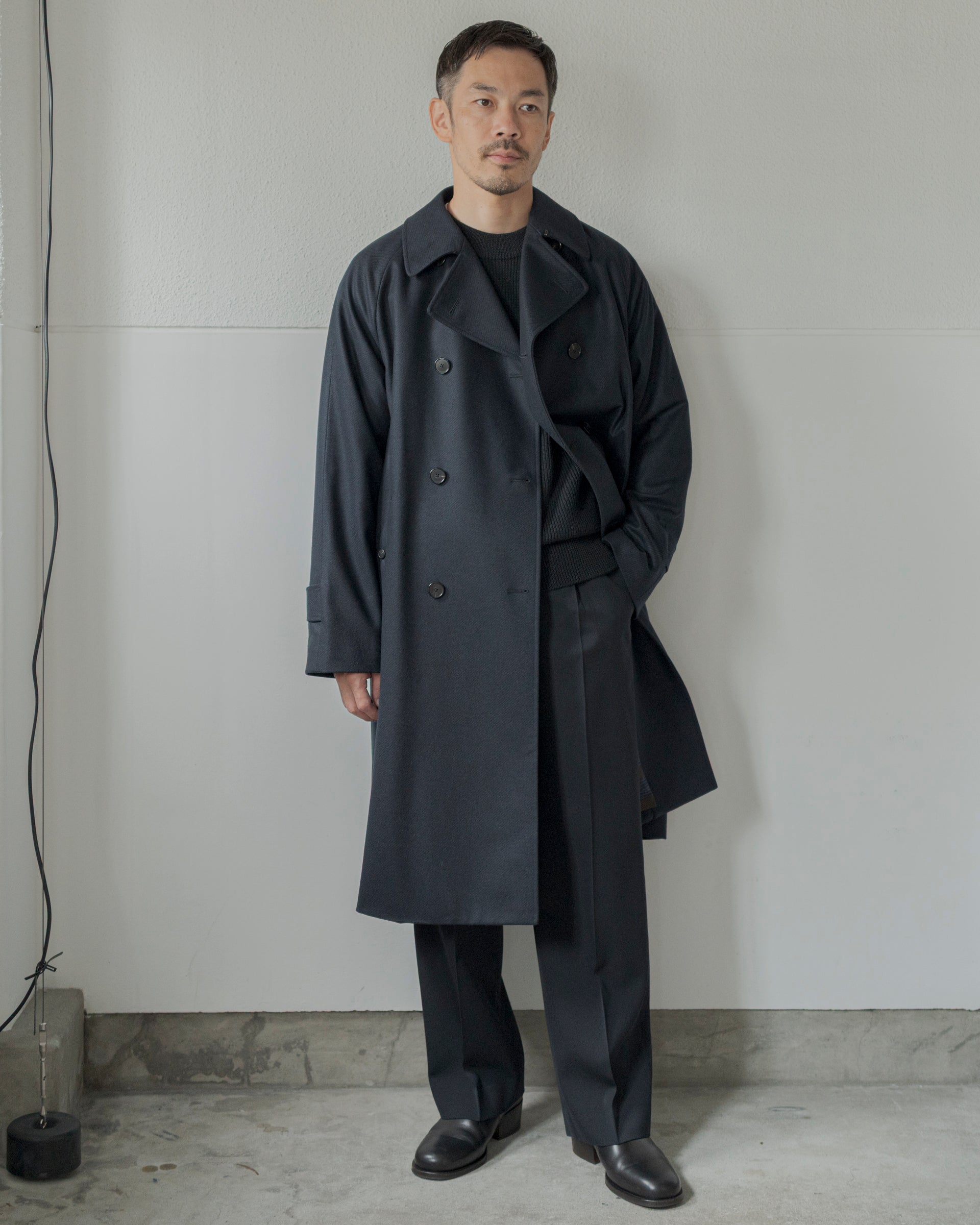 foufou フランソワコート ウールに包み込まれる｜francois coat 22（フランソワコート 22