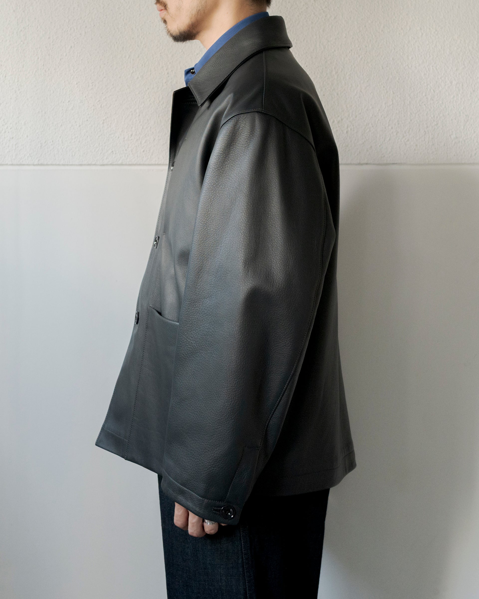 LEATHER WORKWEAR JACKET – STORE N