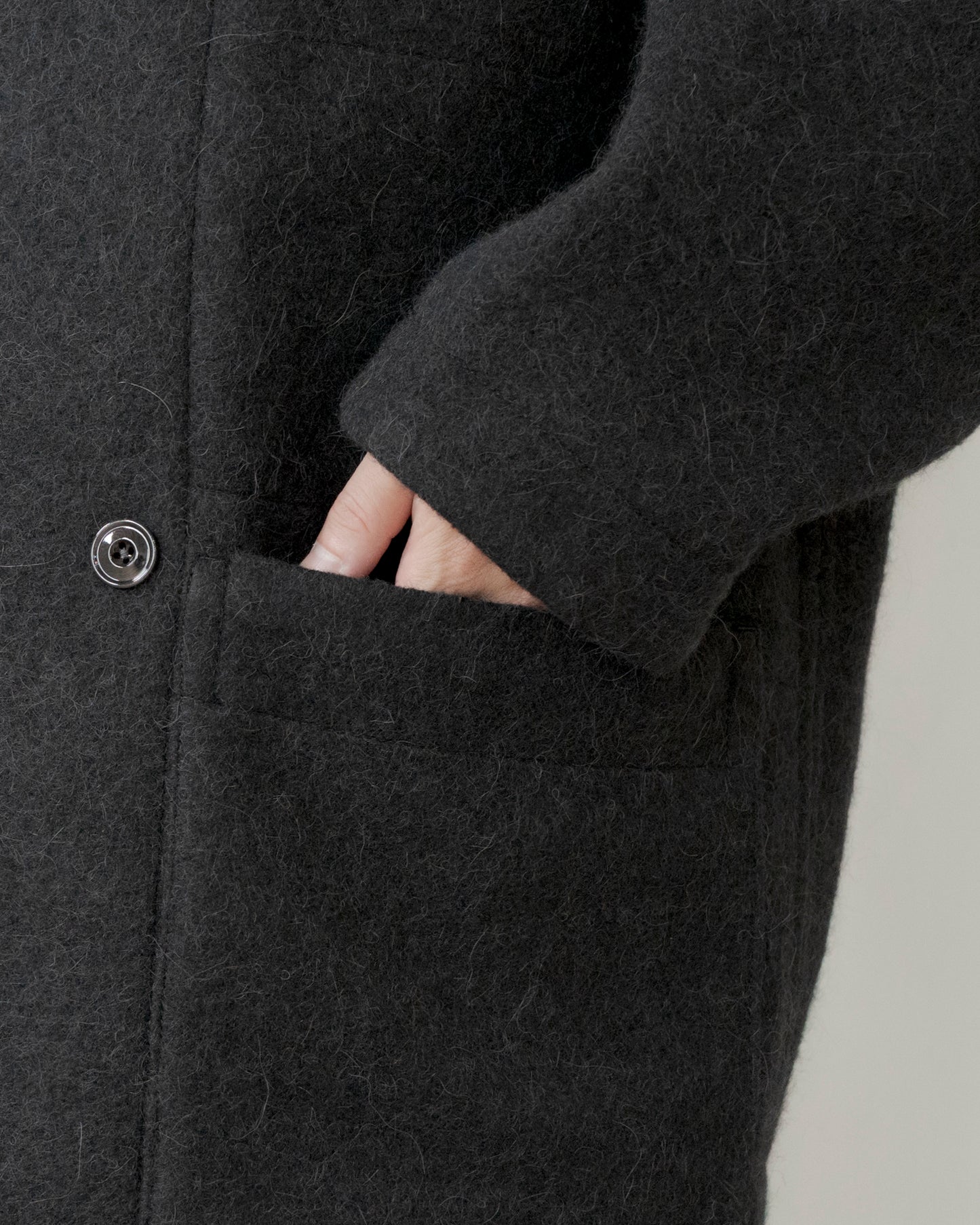 FELT WOOL JACKET