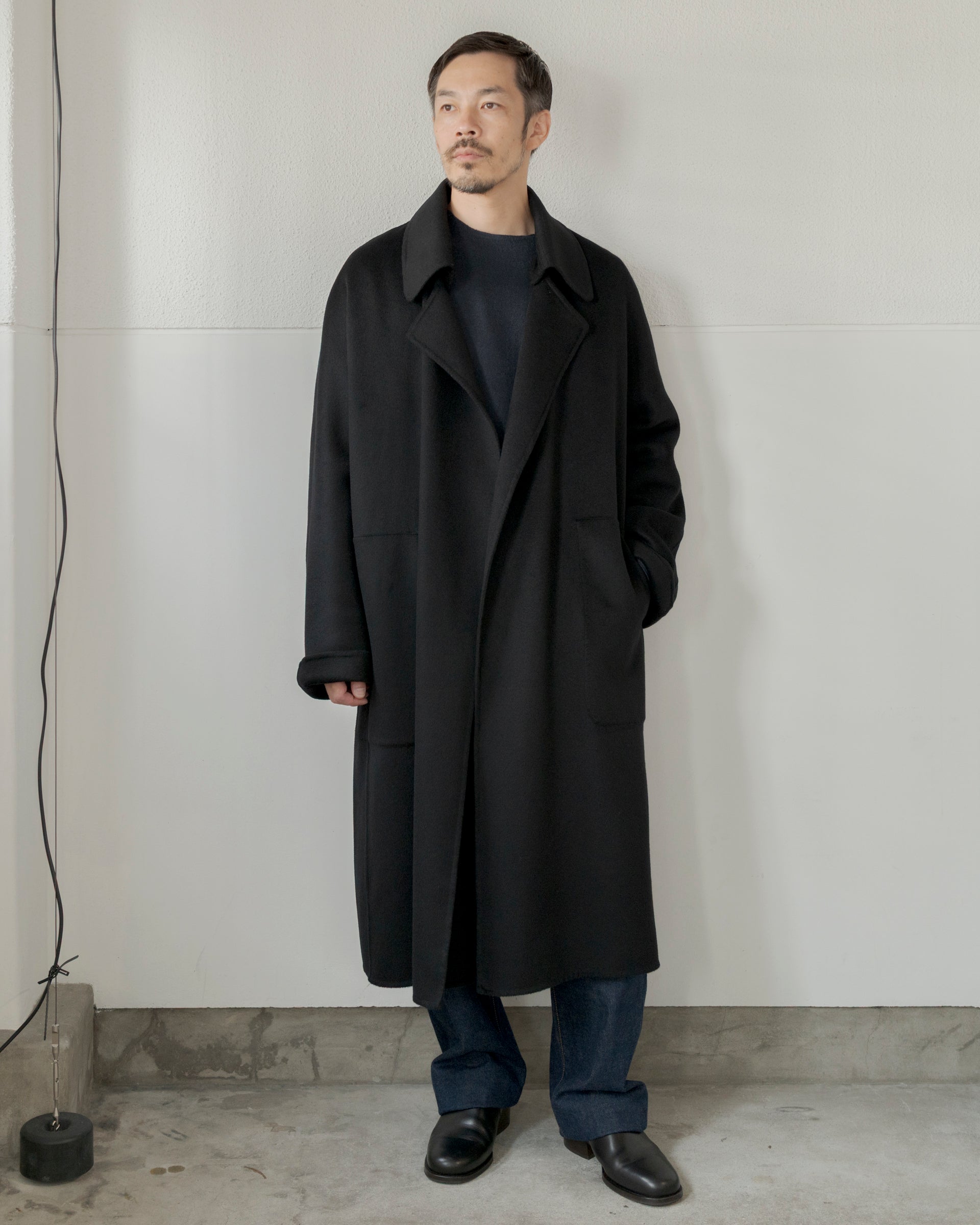 今週末限定値下＜seya.＞DOUBLE FACE FAROE COAT　モス3 Double Face Faroe Jacket – seya-voyage