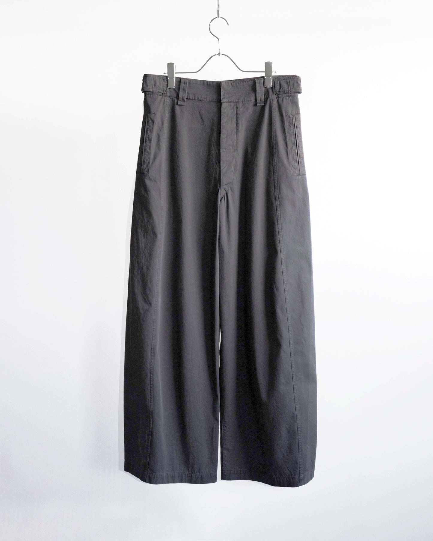 COTTON MAXI UTILITY PANTS