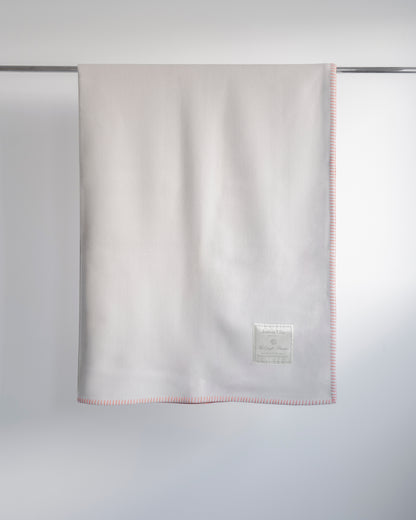 WOOL HERRINGBONE DUFFLE BLANKET