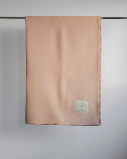 WOOL HERRINGBONE DUFFLE BLANKET