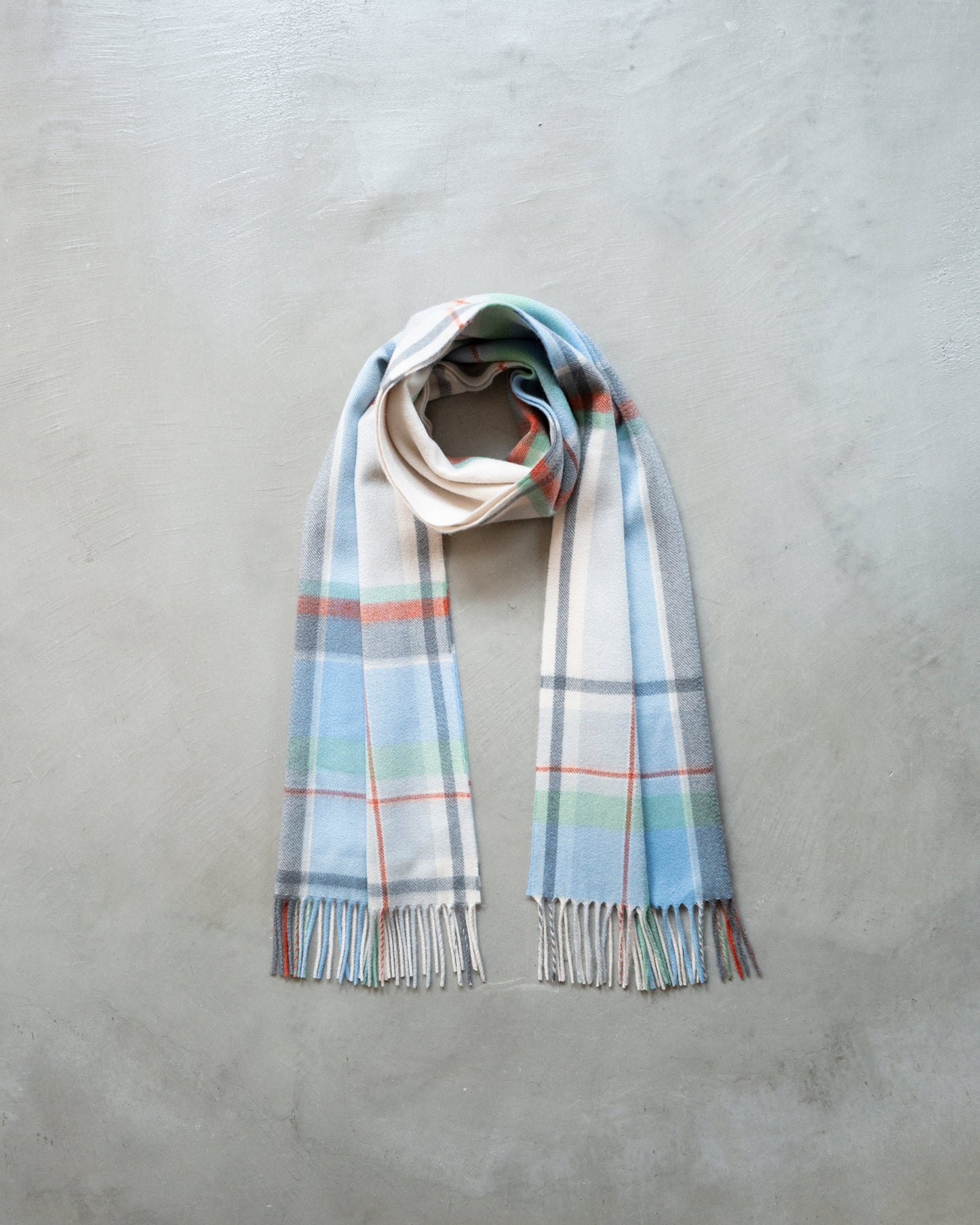 CASHMERE PLAID STOLE
