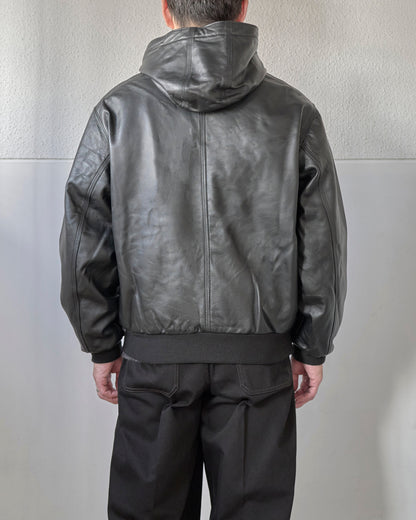 SHEEPSKIN HOODED BLOUSON