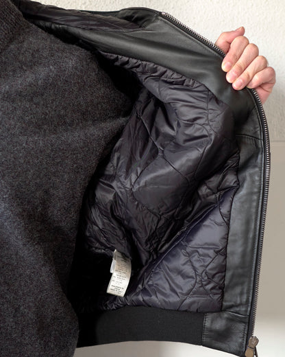 SHEEPSKIN HOODED BLOUSON