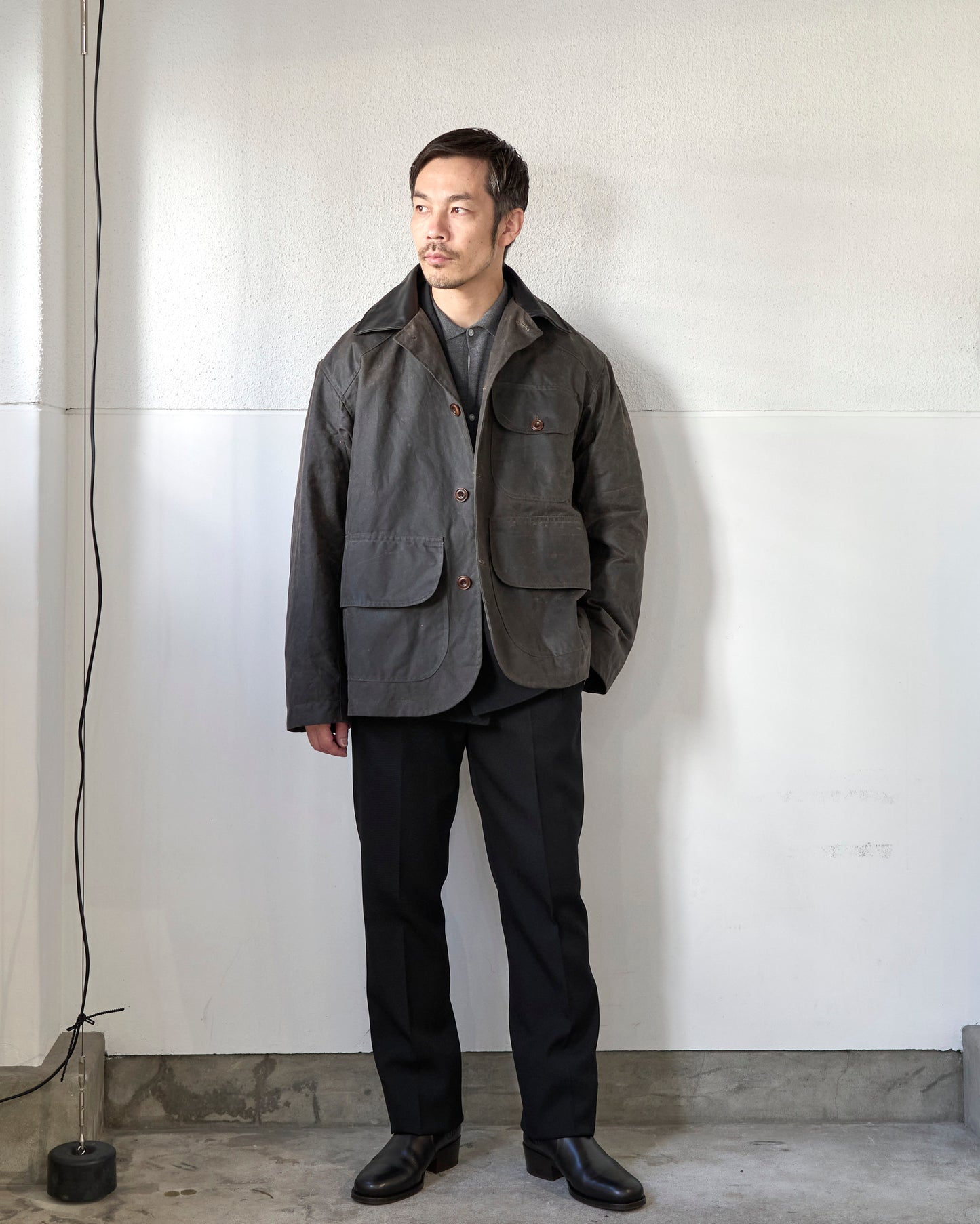 BLAKE WAXED COTTON JACKET
