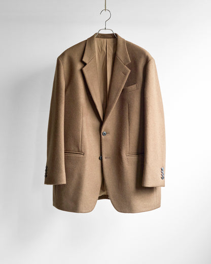 WOOL OVERDYE MELTON JACKET