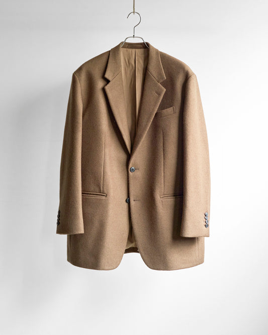 WOOL OVERDYE MELTON JACKET