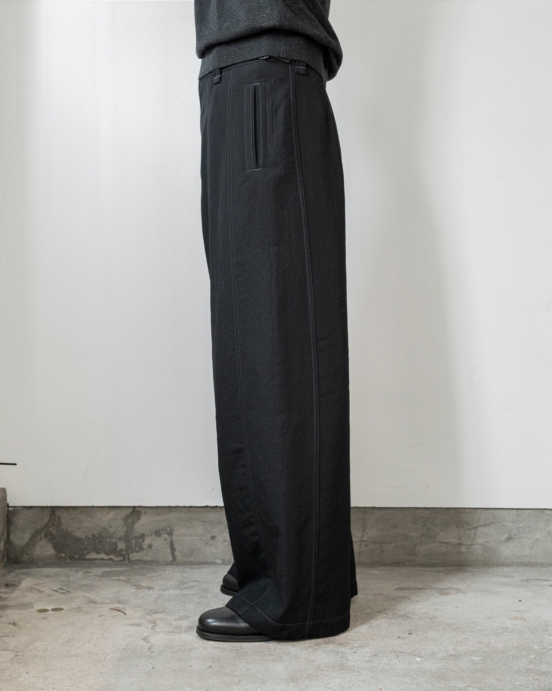 WOOL MAXI UTILITY PANTS – STORE N