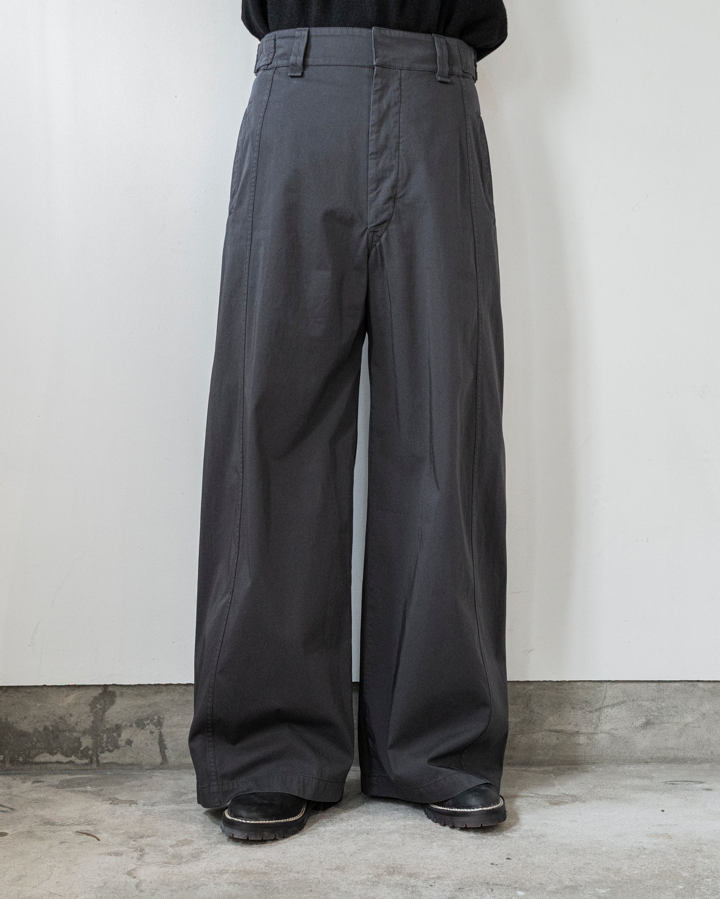 COTTON MAXI UTILITY PANTS