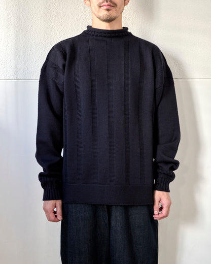 MERINO WOOL ROLL NECK SWEATER