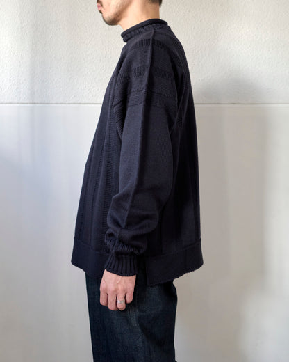 MERINO WOOL ROLL NECK SWEATER