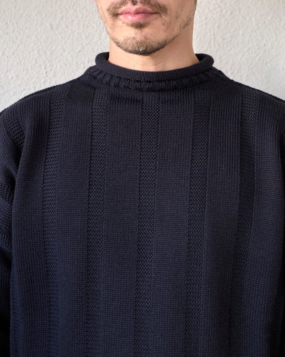 MERINO WOOL ROLL NECK SWEATER