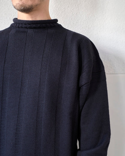 MERINO WOOL ROLL NECK SWEATER