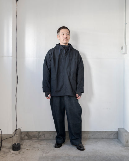 OXFORD CLOTH HOODED SMOCK