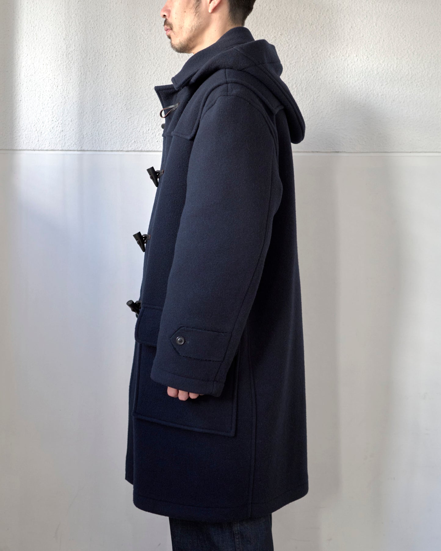 REVERSIBLE DUFFLE COAT