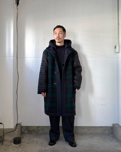 REVERSIBLE DUFFLE COAT