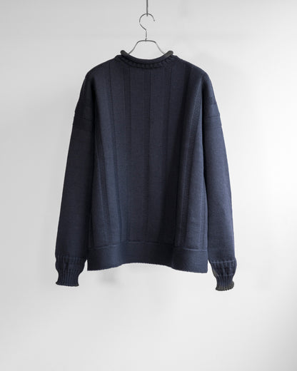MERINO WOOL ROLL NECK SWEATER