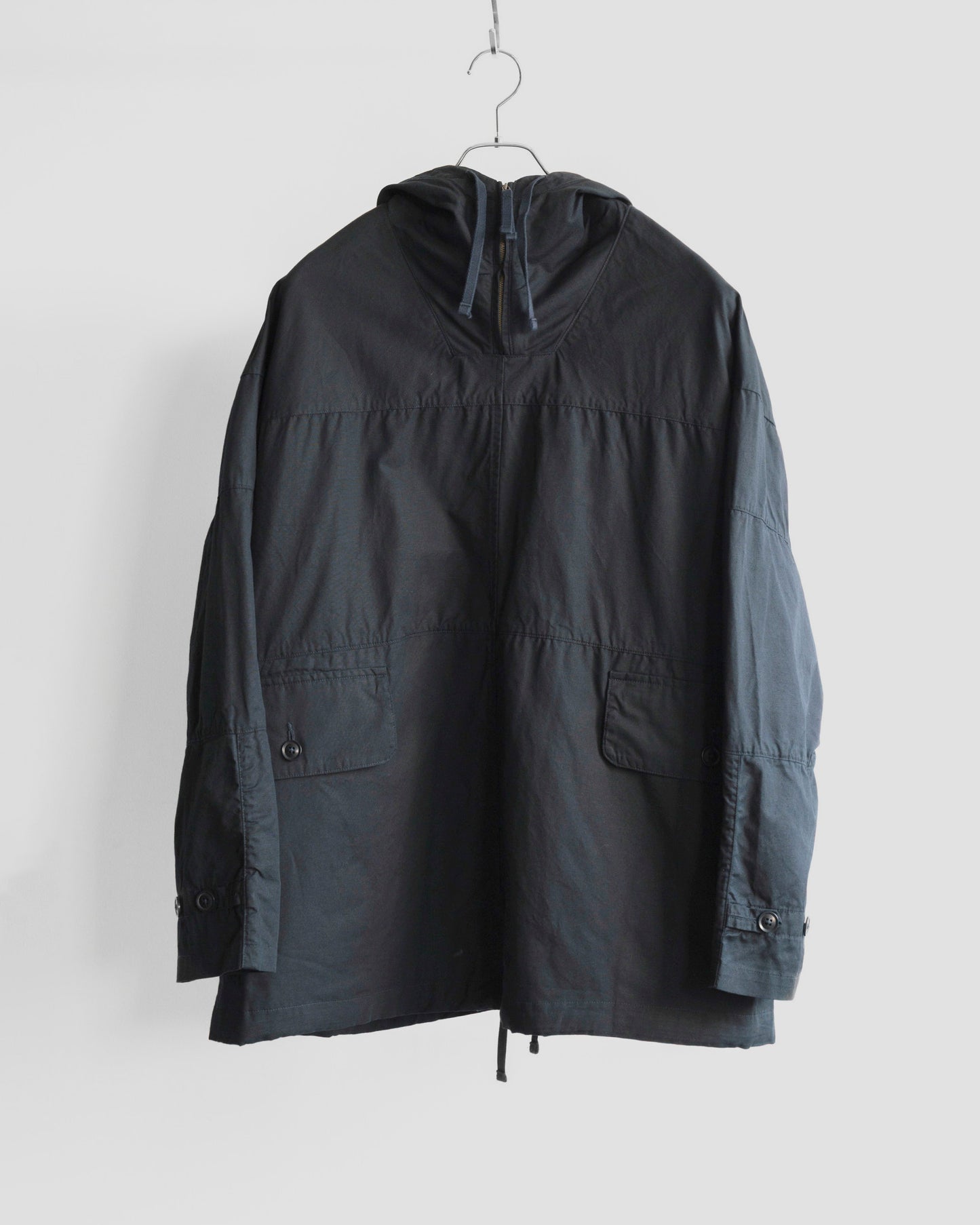 OXFORD CLOTH HOODED SMOCK