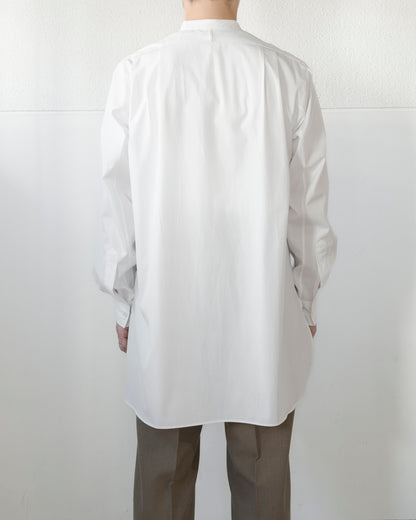 ROB BAND COLLAR COTTON SHIRT