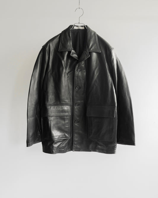 SOFT LEATHER WORK JACKET