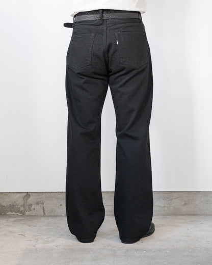 DENIM STRAIGHT TROUSERS