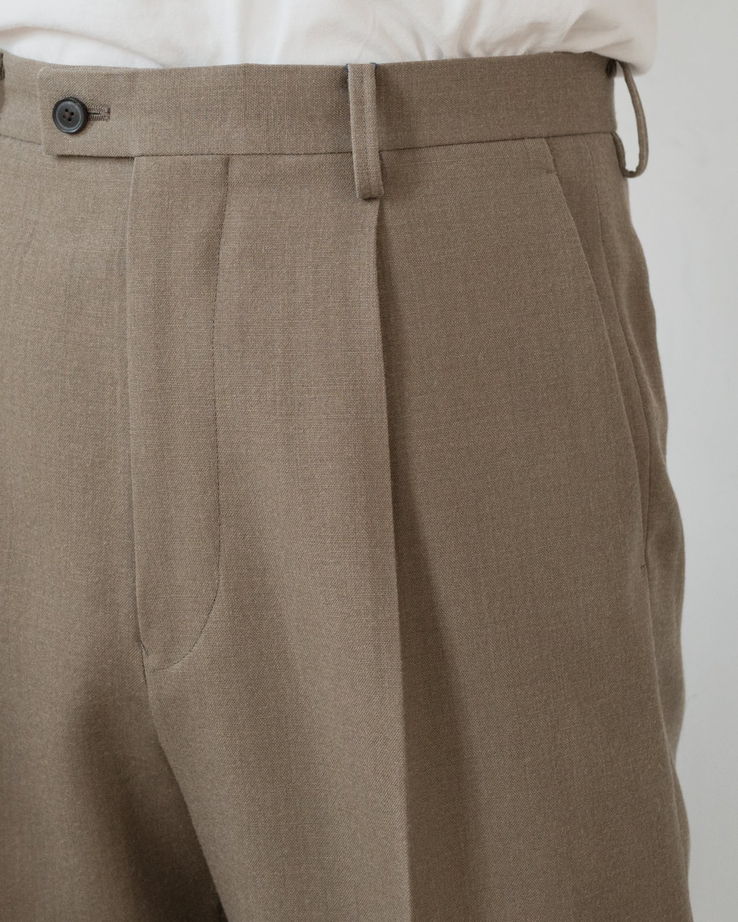 VINTAGE PIGMENTDYE WOOL TACK TROUSERS